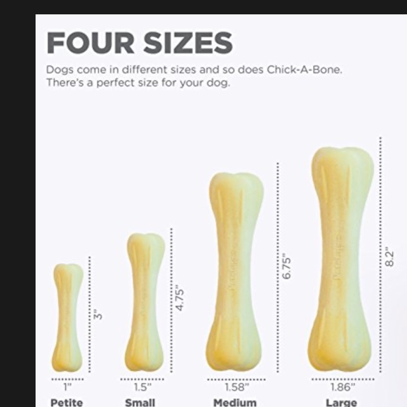 Petstages Chick-A-Bone Dog Chew Toy~ Original from Manufacturer - Picture 1 of 4